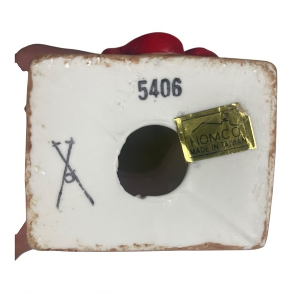 3 Vintage 70’s Homco Holiday Toymaker Porcelain Elf Figurines Made In Taiwan - Picture 7 of 11